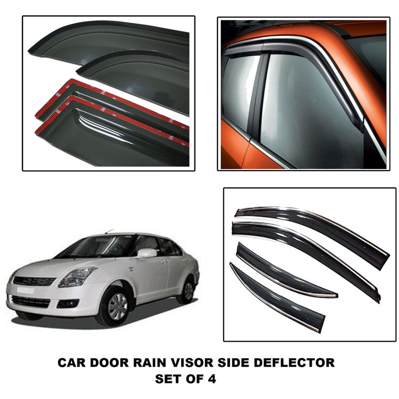 Swift dzire deals rain guard price